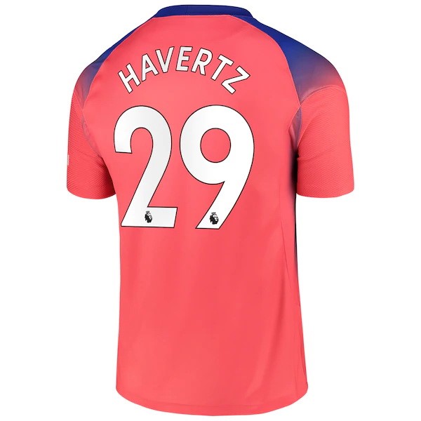 Camiseta Chelsea NO.29 Havertz 3ª 2020-2021 Naranja